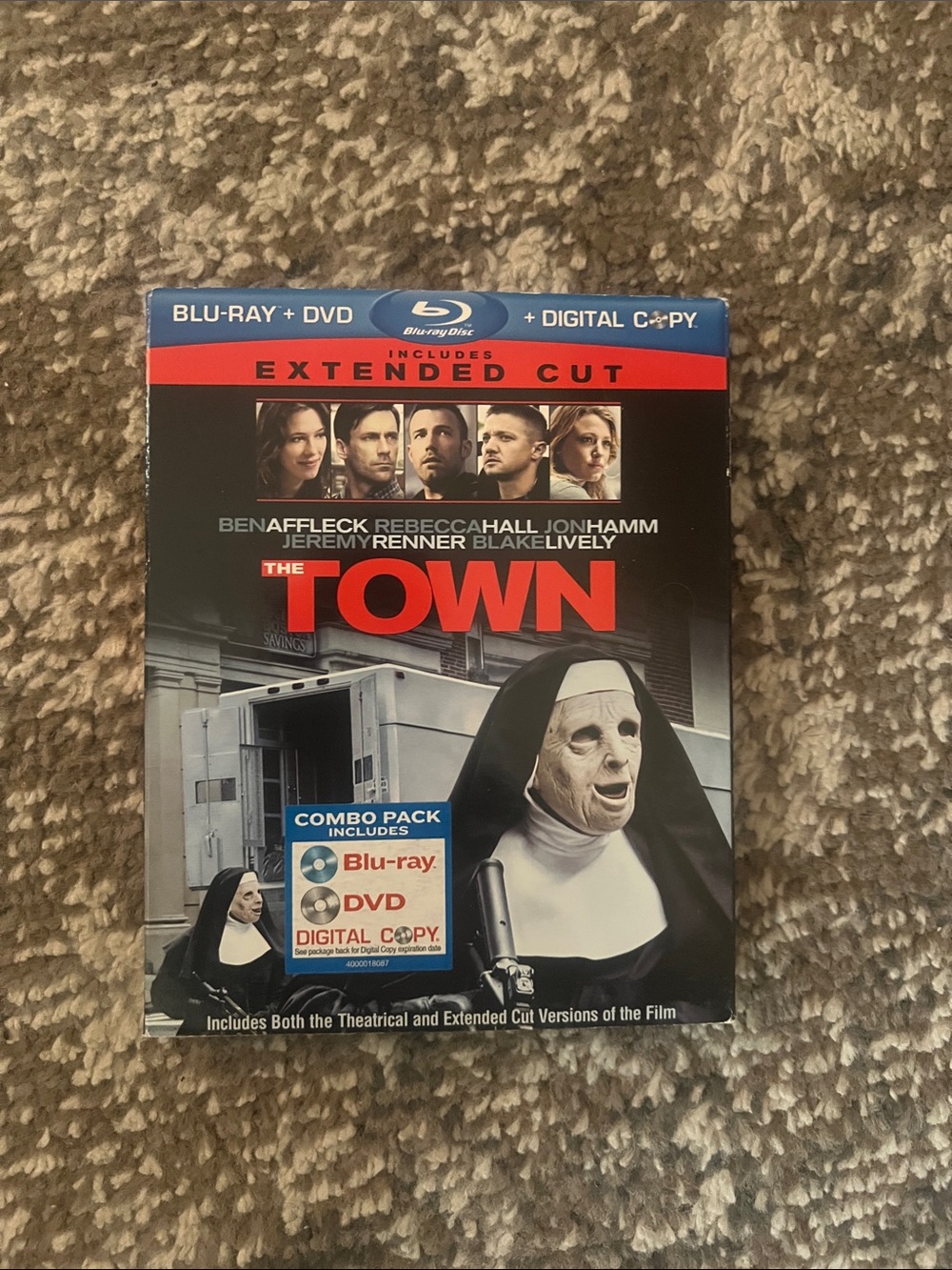 The Town Movie Blu Ray and DVD